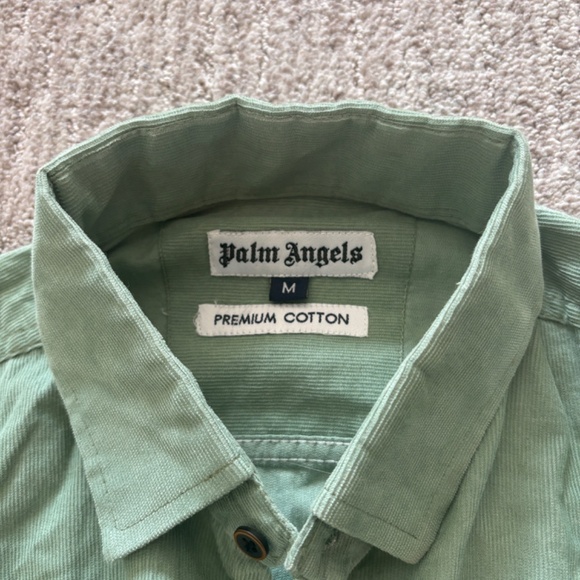 Palm angels fit green shirt long sleeves - Picture 5 of 7